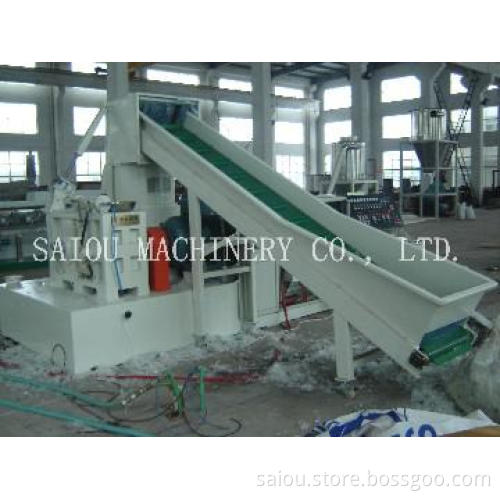 PP bags PE waste plastic granulator